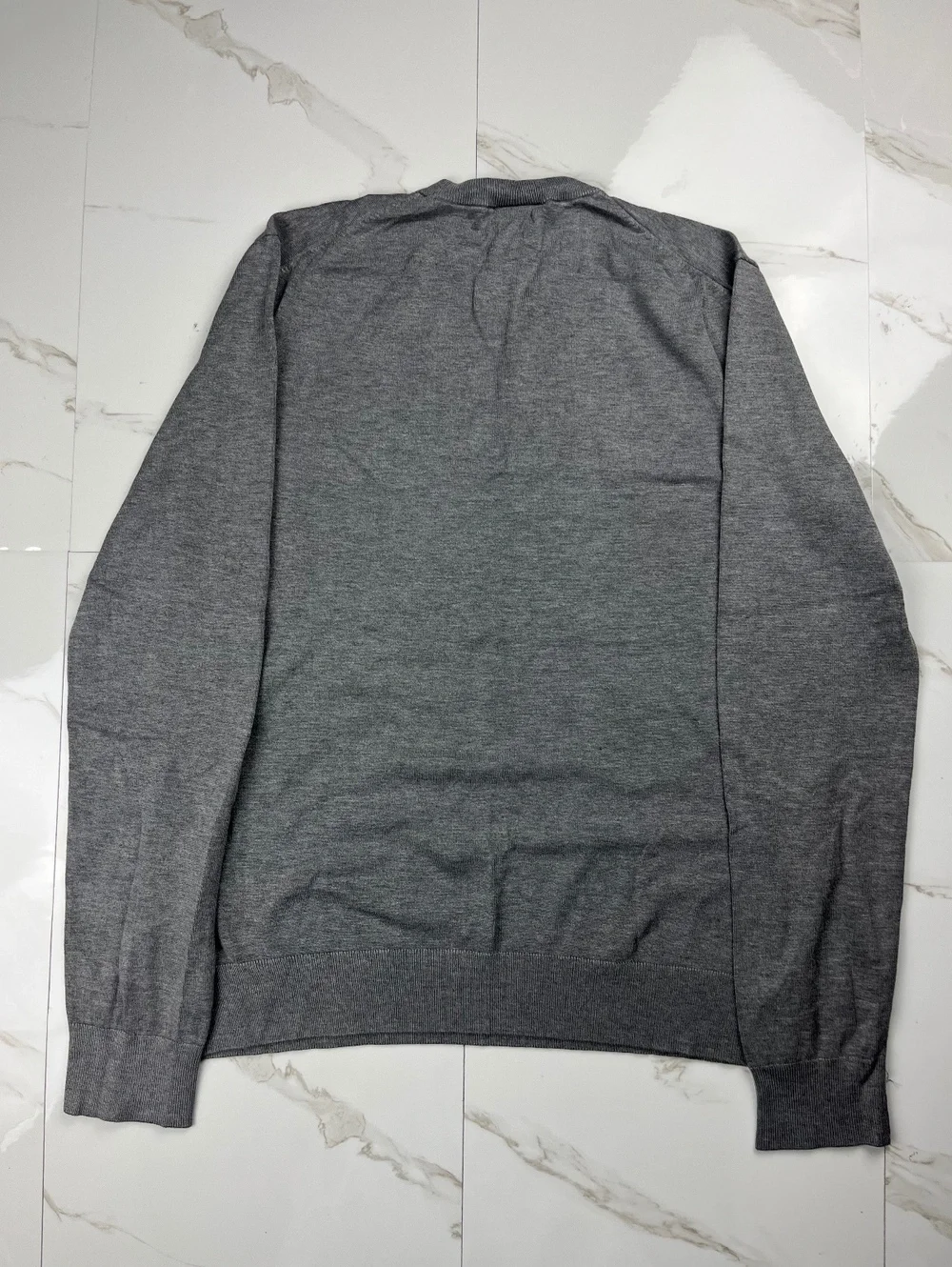 H&M Sweater Gray Slim Fit Size S